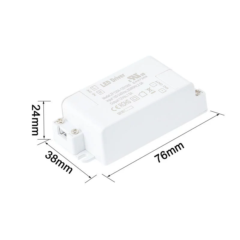 12W led驅動電源UL/CE認證12V1A/24V0.5A