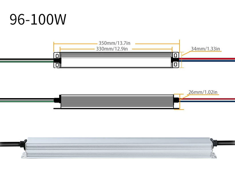 30-100W可控硅調光電源0-10V 12V/24/36V/48V